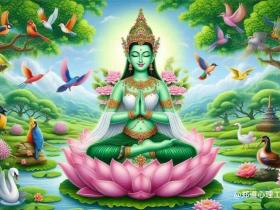 静心音乐之绿度母心咒