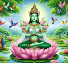 静心音乐之绿度母心咒